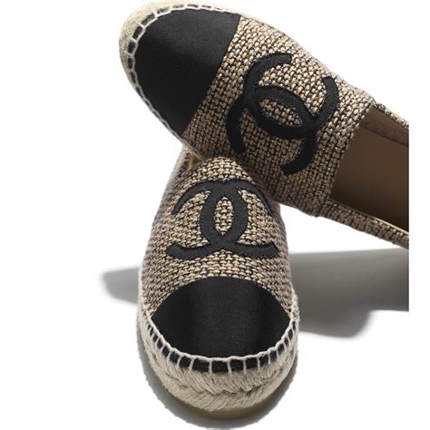 chanel espadrilles fabric and patents calsfniks|Chanel Cc Espadrilles .